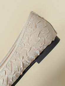 Women's Slip-On Flats, New Wrinkled Soft Leather Breathable Simple Velvet Lining, Suitable For Spring, Autumn, All Seasons, Black Retro Casual Fashion Metal Buckle Soft Bottom Low Heel Comfortable Lady Gentle Style Square Toe Driving Dress Loafers, Plus Size 41-43