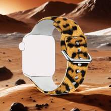 Silikonowy pasek kompatybilny z paskiem 38 mm 40 mm 41 mm 42 44 45 46 mm 49 mm Bransoleta w panterkę do serii Ultra 11/10/9/SE/8/7/6/5/4/3/2/1