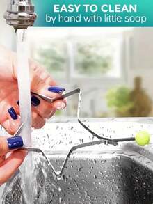 1pc Stainless Steel Egg Pan Mold Creative Breakfast Egg Mold Model Kitchen Utensil Poached Egg - Multicolor - View 12