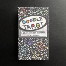 涂鸦塔罗牌，有趣的算命纸牌游戏，家庭聚会娱乐游戏卡 78 张塔罗牌