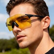 1PC Outdoor Cycling Glasses, Unisex Sports Glasses With Durable Lightweight Frame, Perfect For Driving, Cycling, Fishing, Running, Baseball And All Outdoor Activities, Suitable As A Gift For Halloween And Christmas