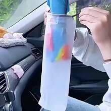 1 Piece Frosted Clear Plastic Reusable Drawstring Umbrella Storage Bag, Portable Umbrella Storage Case (Various Rope Colors, Portable Translucent Frosted Umbrella Bag With Waterproof Drawstring Closure, Foldable And Reusable Umbrella Bag