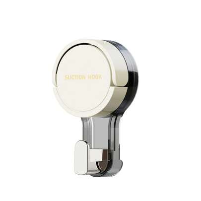 Ganchos de plástico contemporâneos com ventosa, para montagem em parede, sem perfuração, selados a vácuo, para toalhas, cozinha, banheiro e organização doméstica
