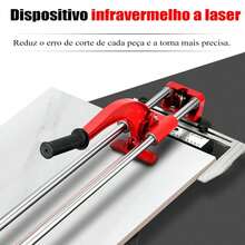 AUXOM Cortador De Piso 80/100 Para Corte de Piso Porcelanato Azulejo para Pedreiros