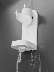 1/2/4pcs Self-Adhesive Premium Wall-Mounted Electric Toothbrush Holder - Space-Saving Bathroom Organizer With Toothbrush Slots - Easy To Install, Rust-Resistant, Hygienic Bathroom Accessory To Keep Your Bathroom Neat And Tidy, Compatible With 90% Of Electric Toothbrushes - White - View 5