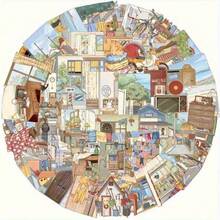 50张透明卡通涂鸦贴纸，DIY适用于盒子、杯子、笔记本、头盔 - 彩色 - 查看 3