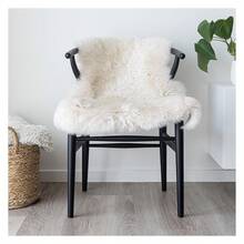 Sheepskin Long Hair 2x3 Ft | Bedside Rugs For Bedrooms, Sofa, Chair Or The Dining Table | Each Sheepskin Rug Isand Created By Nature | Small Fluffy Rug In Color Beige - Multiwarna 837 - View 6