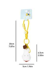 可爱俏皮的米菲兔钥匙扣吊坠 - 官方授权的米菲兔钥匙扣，配有小熊吊坠和雏菊花，为钥匙、包包和背包增添趣味，是送给孩子、青少年和米菲兔粉丝的绝佳礼物。 - 扮鬼 - 查看 10