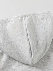 1PC Teen Girl Cartoon - Element Sweatshirt, Comfortable, Spring & Autumn Anime Activity & Personalized Style - Grey - View 4