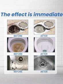 JAYSUING Drain Cleaner - Kitchen & Bathroom Pipe Clog Remover, Cleans Dirt And Deodorizes