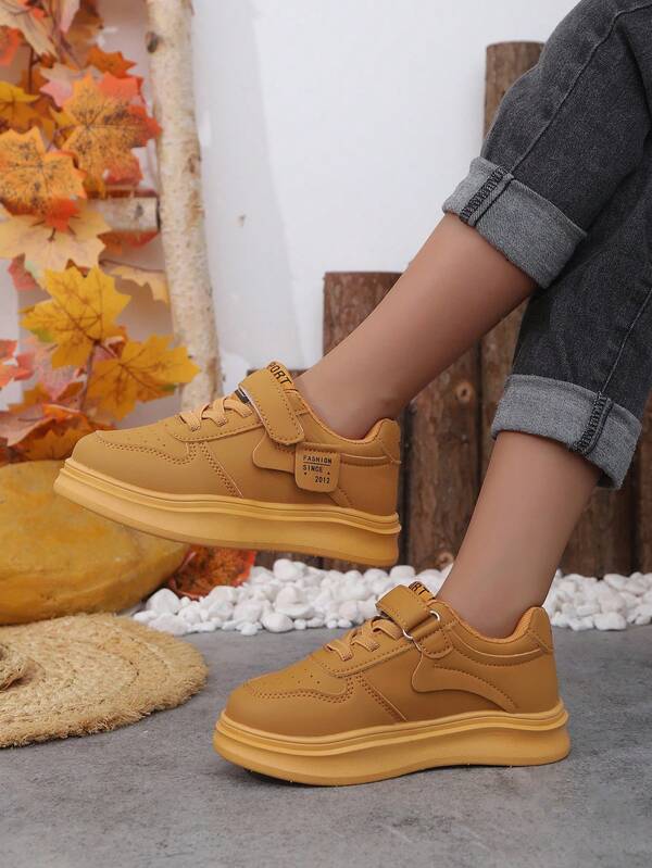 Unisex Kids Toddler Shoes, Children Canvas Sneakers, Casual Sports Shoes, Outdoor Holiday Activity Shoes, Non-Slip Durable Running Shoes, PU Leather Comfortable Campus Shoes, Student Shoes