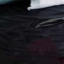 防水布床单沙发罩纯色专业柔软油/SPA床罩床罩桌子纯PVC防油 - 彩色 - 查看 5