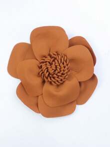 夸张纯色面料花朵胸针发夹，女士泳衣配饰，夏季 - 花 - 查看 20