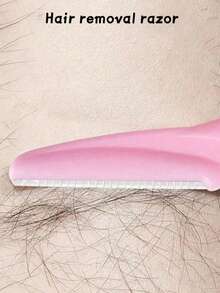 50/40/30/20/10/4pcs Set Long Handle Eyebrow Trimmer, Unisex Facial Razor, Sharp Depilation Knife, Smooth Skin Face Tool, Ergonomic Long Handle Eyebrow Trimmer, Sharp Depilation Knife With Protective Cover