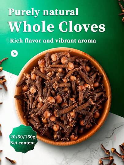 20/50/150 Gramm, Nelken, reichhaltiger Blumenduft, warm und würzig, holziger Aroma, der Duft ist warm, reichhaltig und durchdringend, Gewürzinhaltsstoffe, der Duft kann dabei helfen, den Geist zu beruhigen, sehr geeignet für die Verwendung bei Meditation, Yoga, Teezeremonie, schaffen schnell eine Atmosphäre, die der Selbstreflektion und Ruhe förderlich ist, beruhigend und entspannend, Herbstduft