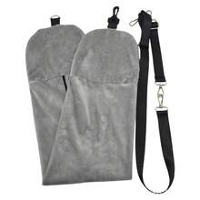 A Travel U-Shaped Pillow, Fillable With Clothes, Luggage Pillowcase, Soft Plush Filling, Multi-Functional Pillow - 1 - 查看 4