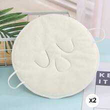 1pc Reusable Thermal Face Mask, Hot/Cold Therapy Skincare, Facial Moisturizing, Home Spa, Camping/Emergency Relief Face Towel, Beauty Steaming Hot Compress Washcloth, Ear Care, Christmas Holiday Gift