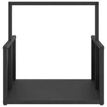 vidaXL Holzregal schwarz 40x40x40 cm