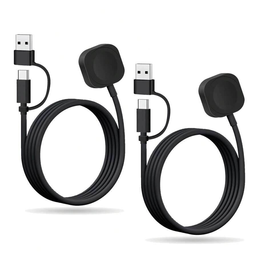 Cargador compatible con Apple Watch actualizado, carga rápida compatible con cargador de de 1 m, regalo magnético, esencial de viaje compatible con iWatch Series 11/10/9/8/7/6/SE/SE2/5/4/3/2, Ultra/SE