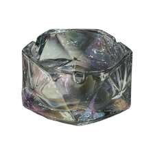 New Crystal Glass Ashtray, Ins High-End Look, Light Luxury Diamond-Shaped Style For Living Room, Office, Home Use, Hotel - Multicolor - View 5