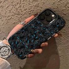 Estuche suave y elegante El punto azul de luz estelar enfatiza el momento y compatible con los modelos de X, XR,, 8, 11, 12, 13, 14, 15, 16 y 17 Pro. Su diseño de absorción de impactos resistente a caídas y minimalista, recordando la alegría de encontrar inesperadamente una funda de silicona que absorbe los impactos: protege tu teléfono de cada caída. - 1 pieza - Ver 7