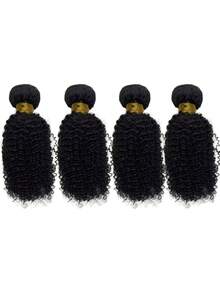 Mongolian Afro Kinky Curly Bundles 1/3/4PCS Human Hair Extensions Unprocessed Virgin Human Hair Weave Bundles Jerry Curl Human Curly Hair Bundles Curly Bundles Curly Bundles Human Hair Curly Human Hair Bundles Curly Hair