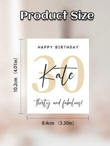 Personalized Milestone Birthday Wine Label Gift, For Her. Elegant Floral Bottle Sticker, Can Print Name And Age, Suitable For 30th, 40th, 50th And 60th Birthday.,Kitchen Essentials ,Scandinavian Style - Multicolor - View 7