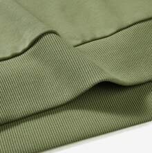 Skechers New Unisex Casual Sports Fashion Crew Neck Sweatshirt - Green - View 5