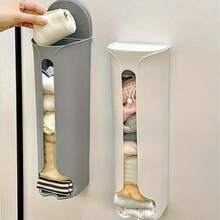 Space-Saving Wall-Mounted Underwear Sock Organizer - No Drill Easy Install Hanging Storage Drawer For Home Wardrobe Scarves Hair Accessories | Hot Seller Premium Quality Home Essentials