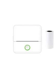 1pc Portable Mini Wireless Printer, Small Home Bluetooth Photo Printer, Ink-Free Thermal Printing, One-Click Printing, Clear Content, Compact And Convenient, Instant Capture, Search And Print, Record Wonderful Moments, Perfect Christmas, New Year, Birthday Gift For Friends And Family