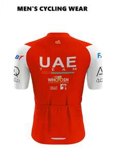 Tricou de ciclism pentru bărbați, vara 2025, respirabil, cu uscare rapidă, tricou de bicicletă cu un singur top, uniformă de ciclism montan, rezistent la UV și care absoarbe umezeala, cu buzunare, pentru sport și activități în aer liber