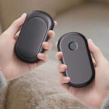 2 Packs Rechargeable Hand Warmers , Fast Heating, 3 Adjustable Modes, Portable Magnetic Electric Hand Warmer For 6 Hours Of Warmth, Dual-Sided Pocket Heating – Perfect For Outdoor Activities And Winter Gifts To Women & Men