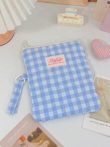 1Pc Floral Print Quilted Cute 6 6.8 7 Inch E-Reader Sleeve Storage Bag Kindle Accessories Ladies Accessories Phone Bag SA569P Carrying Case Protective Pouch For Kindle Paperwhite 2024 1/2/3/4/5/6E-Book Reader Storage Bag ,6-7inch E-Reader Sleeve For Kindle/Boox/Kobo Carrying Case Digital Protective Pouch For Student For School Daily Use E-Reader Storage Bag Travel Essentials Dorm Essentials Gift For Friends,Teachers Christmas/New Year's Gift - Multicolor - View 14