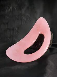 1pc Large Resin Gua Sha Board, Curved Blade, Suitable For Full Body, Can Massage Shoulder, Neck, Lymph, Stimulate Meridians On Back, Legs, Shoulder, Neck And Face, Relax Whole Body Muscles. - Multicolor - View 3