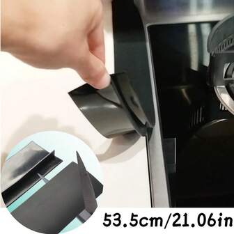 1PC Stove Counter Cover Kitchen Seal, Stove Top Seal, Organic Silicon High Temperature Resistant Kitchen Gap Strip, Kitchen Accessories,Kitchen Decor And Accessories,Home Essentials,Kitchen Organization And Storage,Oil And Dirt Resistant Gas Stove Gap Soft Sealing Strip Silicone Gap Plug Kitchen Stove Counter Gap Cover - Flexible Stove Space Filler,Kitchen Decor