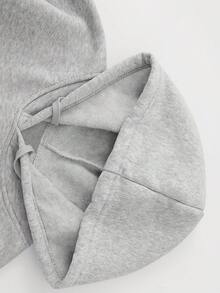 Cats Flame Graphic It's Goon O'Clock Unisex Hoodie - Xám-15 - Xem 4