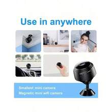 Wireless Surveillance Camera - Indoor/Outdoor Wireless Monitoring, Car Camera, Real-Time Motion Detection, Voice Assistant Compatible, Real-Time Holiday Monitoring And Home Security, 1080P Wireless Security Camera, Night Vision, Motion Detection. - 1pcs - View 4