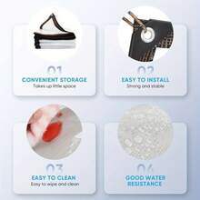 Lona transparente Neulriscn de 2m x 3m, lona impermeable con ojales, lona de PE transparente resistente y reforzada, a prueba de viento y resistente al desgarro para uso en exteriores, patio, jardín, porche, cenador