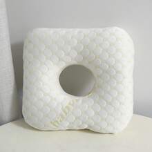 1PC Cotton Filling Ear Piercing Pillow Breathable Ergonomic Pillow With Ear Hole Portable Comfortable Earring Pillow