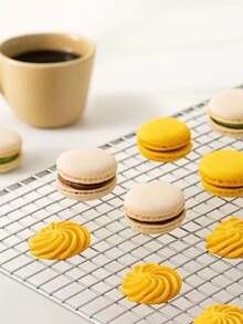 Stainless Steel Baking Cooling Rack, Rectangular Grill Grate For Home Use, Oven, Barbecue, Roasting, Smoking - Multicolor - View 1