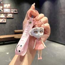 1 pieza Conjunto de llavero Tung Tung Tung Sahur, personajes de meme italianos divertidos Tiburón y Zapatillas con diseño de putrefacción cerebral, adecuado para regalos de cumpleaños/Navidad para entusiastas de la cultura de Internet - Diseño de broma de llavero decorativo resistente y original, coleccionable, regalo perfecto para compras, llavero para bolso, llavero, llavero Tun Tun Tun Scarf, cordón, (color aleatorio) regalo de cumpleaños, regalo de fiesta, regalo coleccionable, regalo de Navidad