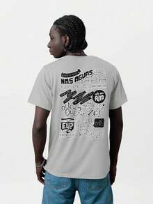 Camiseta Casual Frente Costa Rap Nacional Racionais Nada Como Um Dia Após o Outro Dia