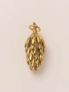 1PC Food Pendant Stainless Steel Series DIY Small Pendant Vacuum Plated 18K Gold Color Preserving In Furnace - Multicolor - View 16