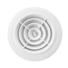 Cubierta de Ventilación de Conducto Redondo de Varias Formas 100/150mm, Rejilla de Válvula de Extracción de Aire, Cubierta de Ventilación de Circulación de Aire - C-150 mm - Ver 4