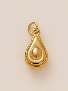 1PC Food Pendant Stainless Steel Series DIY Small Pendant Vacuum Plated 18K Gold Color Preserving In Furnace - Multicolor - View 27
