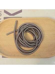 1.4m/4.6Ft Spiral Data Cable Protection Rope, Charger Cable Earphone Headset Cord Protector, Winding Protection Rope