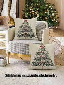 1/2 szt. Świąteczna, najlepiej sprzedająca się dekoracja do domu, Święty Mikołaj, cyfry świąteczne, renifer, bałwan, płatek śniegu, wesołych świąt, ozdoby świąteczne, prezenty świąteczne, wykonane z hipoalergicznego włókna poliestrowego, ukryty zamek błyskawiczny, bez wypełnienia, nadaje się do dekoracji domu, wystroju salonu, poszewka na poduszkę, poszewka na poduszkę, dekoracyjna poduszka na sofę, dekoracyjna poduszka na sofę, wystrój domu, poszewka na poduszkę, miękka podkładka - Zielony - Zobacz 16
