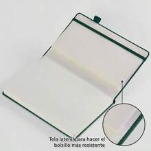 Cuaderno Tapa Dura A5 Para Escribir, Paquete De 2 Diarios, Cuaderno De Cuero, Papel Rayado De G, Para El Trabajo, La Escuela, Notas Y Diarios. Negro+ Verde - Negro + Marrón - Ver 6