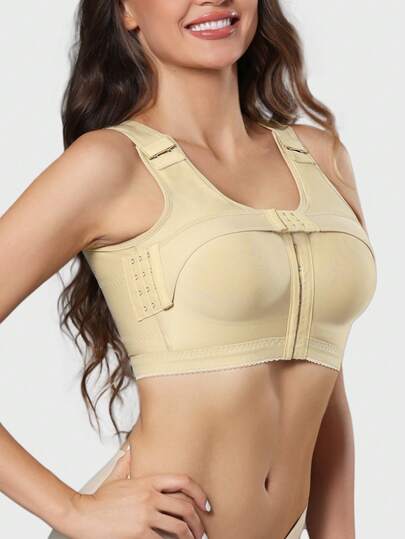 Compression Breast Augmentation Post Op Surgery Shapewear Bra
