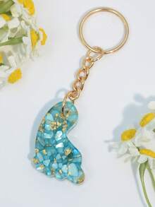 1pc Butterfly & Flower Keychain, Simple & Versatile Gift For Women - Butterfly Flowers - View 16